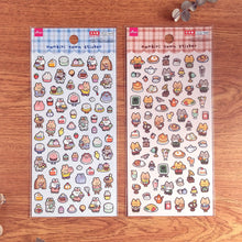 Load image into Gallery viewer, nonbiri town sticker from Japan&lt;Daiso&gt;
