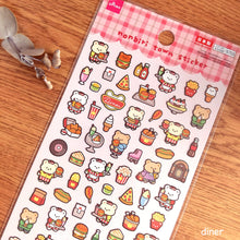 Load image into Gallery viewer, nonbiri town sticker from Japan&lt;Daiso&gt;
