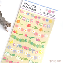 Load image into Gallery viewer, chocotto seal &quot;Come Spring&quot; mini sticker from Japan&lt;GAIA&gt;
