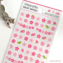 Load image into Gallery viewer, chocotto seal &quot;Spring&quot; mini sticker from Japan by GAIA
