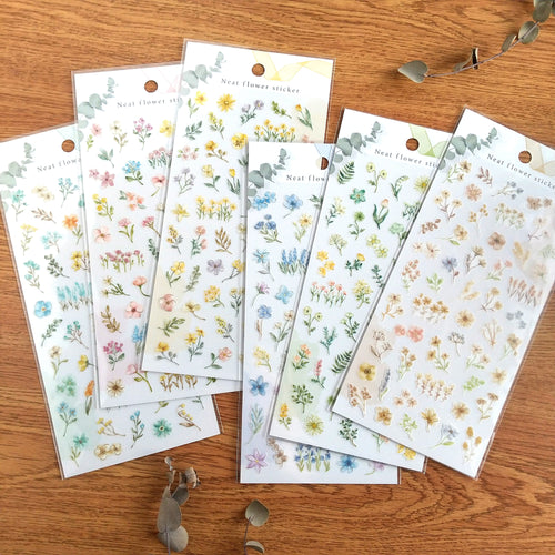 Neat flower sticker from Japan by mind wave