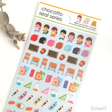 Load image into Gallery viewer, chocotto seal &quot;Come Spring&quot; mini sticker from Japan&lt;GAIA&gt;
