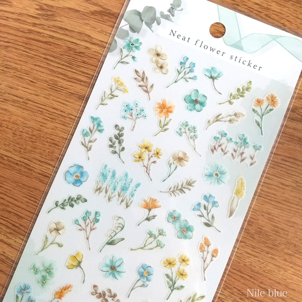 Neat flower sticker from Japan by mind wave