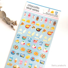 Load image into Gallery viewer, chocotto seal &quot;foodstuff&quot; mini sticker from Japan&lt;GAIA&gt;
