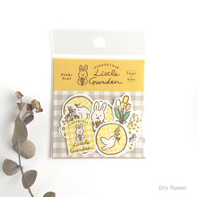 Carica l&#39;immagine nel visualizzatore di Gallery, Limited edition Washi Flake sticker &quot;Little Garden&quot; by Furukwashiko from Japan
