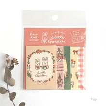 Carica l&#39;immagine nel visualizzatore di Gallery, Limited edition Deco Seal, sheet sticker&quot;Little Garden&quot; by Frukawashiko from Japan
