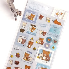 Load image into Gallery viewer, Rilakkuma sticker &quot;memory frame&quot;by SanX from Japan
