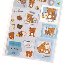 Load image into Gallery viewer, Rilakkuma sticker &quot;memory frame&quot;by SanX from Japan
