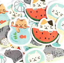 Carica l&#39;immagine nel visualizzatore di Gallery, Washi flake sticker Summer Limited Edition from Japan&lt;Furukawashiko&gt;
