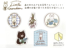 Carica l&#39;immagine nel visualizzatore di Gallery, Limited edition Washi Flake sticker &quot;Little Garden&quot; by Furukwashiko from Japan
