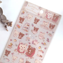 Load image into Gallery viewer, Rilakkuma sticker &quot;Korilakkuma and Chairoikoguma&quot; by SanX from Japan
