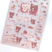 Load image into Gallery viewer, Rilakkuma sticker &quot;Korilakkuma and Chairoikoguma&quot; by SanX from Japan
