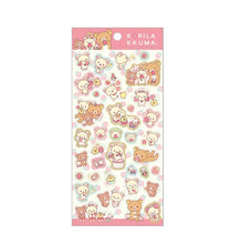 Load image into Gallery viewer, Rilakkuma sticker &quot;Full of strawberry day&quot;by San-X from Japan
