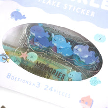 Charger l&#39;image dans la galerie, Clear Flake sticker &quot;Puchi Puchi TWINKLE&quot; from Japan By GAIA
