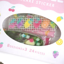 Charger l&#39;image dans la galerie, Clear Flake sticker &quot;Puchi Puchi TWINKLE&quot; from Japan By GAIA
