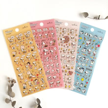 Carica l&#39;immagine nel visualizzatore di Gallery, Snoopy ”lots of hearts&quot; mini sticker &lt;Hallmark&gt;
