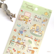 Carica l&#39;immagine nel visualizzatore di Gallery, Animal Family sticker from Japan&lt;GAIA&gt;
