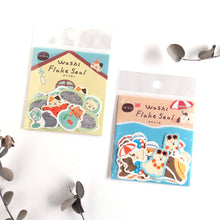 Carica l&#39;immagine nel visualizzatore di Gallery, Washi flake sticker Summer Limited Edition from Japan&lt;Furukawashiko&gt;
