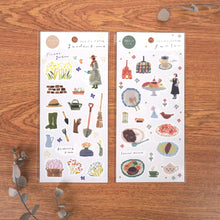 Load image into Gallery viewer, Miki Tamura washi tape sticker &quot;Gardentime/Parlor&quot; from Japan
