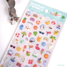 Carica l&#39;immagine nel visualizzatore di Gallery, 3D jewel sticker &quot;Puchi Puchi TWINKLE&quot; from Japan GAIA
