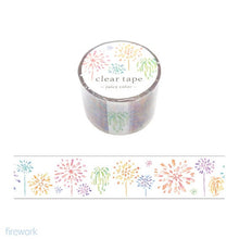 Load image into Gallery viewer, Summer Clear Tape -Juicy color- firework by mind wave from Japan
