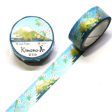 Charger l&#39;image dans la galerie, Gold foil Masking tape &quot;Mt. Fuji&quot; washi tape from Japan
