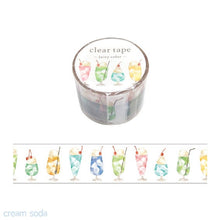 Carica l&#39;immagine nel visualizzatore di Gallery, Summer Clear Tape -Juicy color- cream soda by mind wave from Japan
