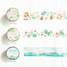 Charger l&#39;image dans la galerie, Summer Clear Tape -Juicy color- goldfish by mind wave from Japan
