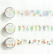 Load image into Gallery viewer, Summer Clear Tape -Juicy color- firework by mind wave from Japan
