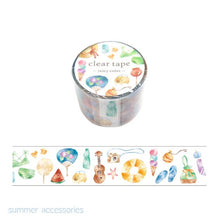 Carica l&#39;immagine nel visualizzatore di Gallery, Summer Clear Tape -Juicy color- summer accessories by mind wave from Japan
