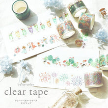 Charger l&#39;image dans la galerie, Summer Clear Tape -Juicy color- goldfish by mind wave from Japan
