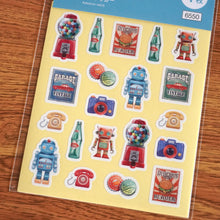 Load image into Gallery viewer, Retro sticker by Daiso
