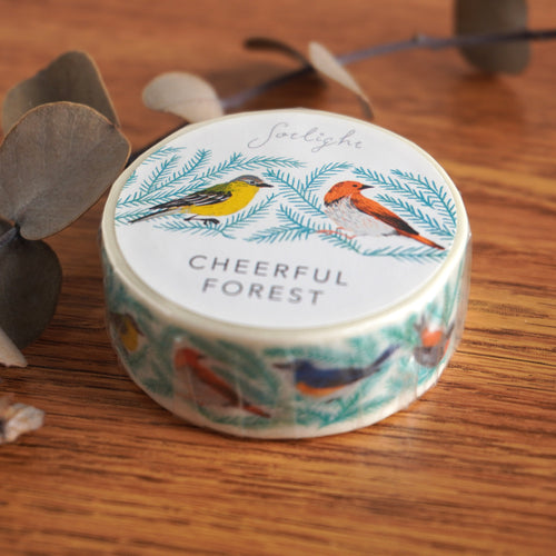 CHEERFUL FOREST masking tape