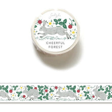 Load image into Gallery viewer, CHEERFUL FOREST masking tape&quot;Usagi(rabbit)&quot; washi tape from Japan by Sotlight
