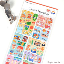 Load image into Gallery viewer, Sticker selection &quot;miniature&quot; -supermarket / drugstores- from Japan by GAIA
