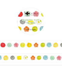 Lade das Bild in den Galerie-Viewer, Masking tape Washi tape&quot;Japanese sweets&quot; by Seitousha from Japan
