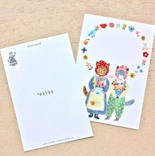 Carica l&#39;immagine nel visualizzatore di Gallery, Aiko Fukawa Post card set -Little fluffy friends-
