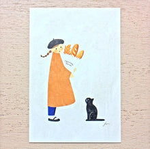 Carica l&#39;immagine nel visualizzatore di Gallery, Mariko Fukuoka Post card set -meow-
