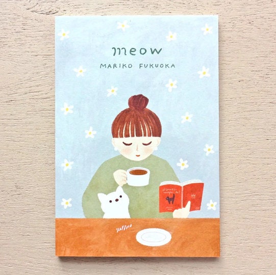 Mariko Fukuoka Post card set -meow-