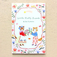 Carica l&#39;immagine nel visualizzatore di Gallery, Aiko Fukawa Post card set -Little fluffy friends-
