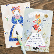 Carica l&#39;immagine nel visualizzatore di Gallery, Aiko Fukawa Post card set -TABLIER-
