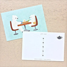 Load image into Gallery viewer, Mariko Fukuoka Post card set -TEA TIME-
