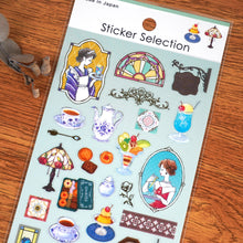 Carica l&#39;immagine nel visualizzatore di Gallery, Sticker Selection &quot;Taisho Romance&quot; from Japan&lt;GAIA&gt;
