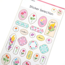 Load image into Gallery viewer, Sticker selection&quot;Flower brooch&quot; from Japan by GAIA
