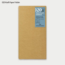 Load image into Gallery viewer, Travelers notebook Regular 020 Kraft Paper Folder/021 Connecting Rubber Band Travelers factory
