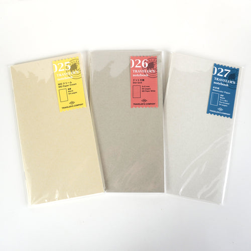 Travelers notebook Regular Refill 025,026,027 Travelers factory