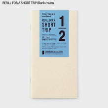 Carica l&#39;immagine nel visualizzatore di Gallery, Travelers notebook Regular Refill SHORT TRIP Travelers factory
