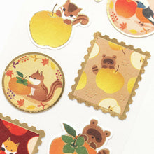 Load image into Gallery viewer, Japanese style stickers &quot;Autumn harvest&quot; from Japan
