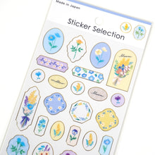 Load image into Gallery viewer, Sticker selection&quot;Flower brooch&quot; from Japan by GAIA
