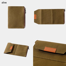 Carica l&#39;immagine nel visualizzatore di Gallery, Traveler&#39;s Factory Cotton Zipper Case Passport Size
